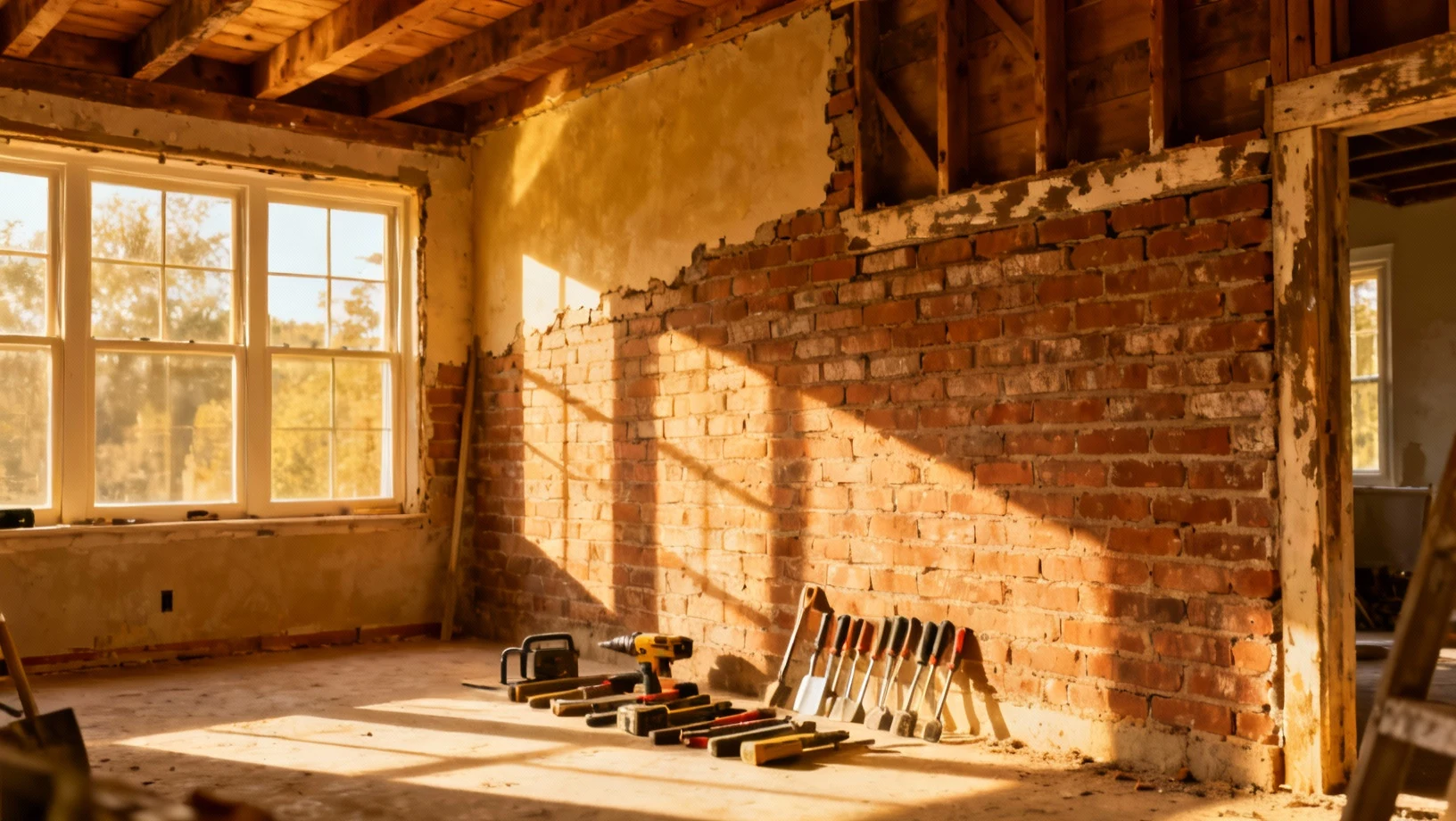 Renovation de maison en cours